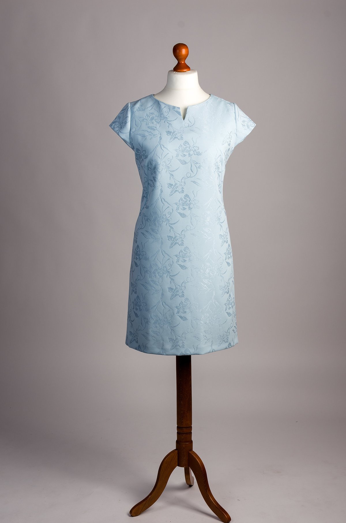Blue spring dress
